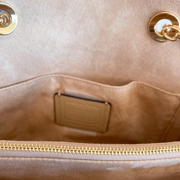 Coach Lane shoulder bag in Chalk/penny - Picture 15 of 15
